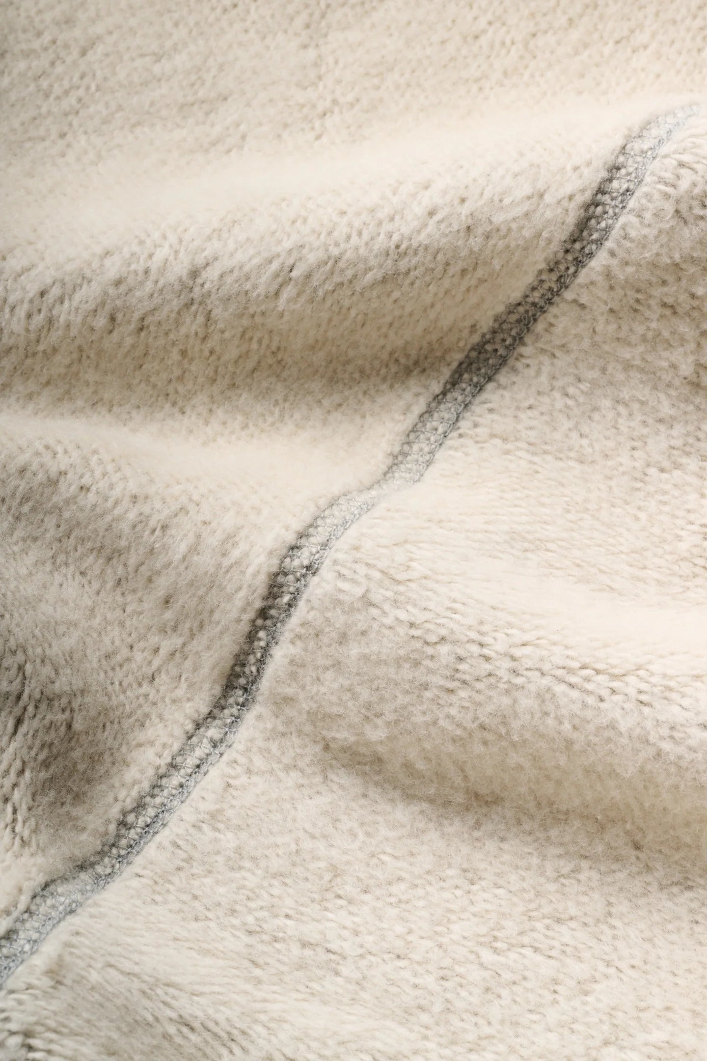 Made in Japan haori jacket - premium flatseam construction interior detail close-up