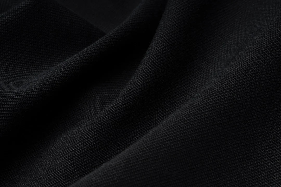 Made in Japan heritage tee - high quality Spanish pima cotton weave detail
