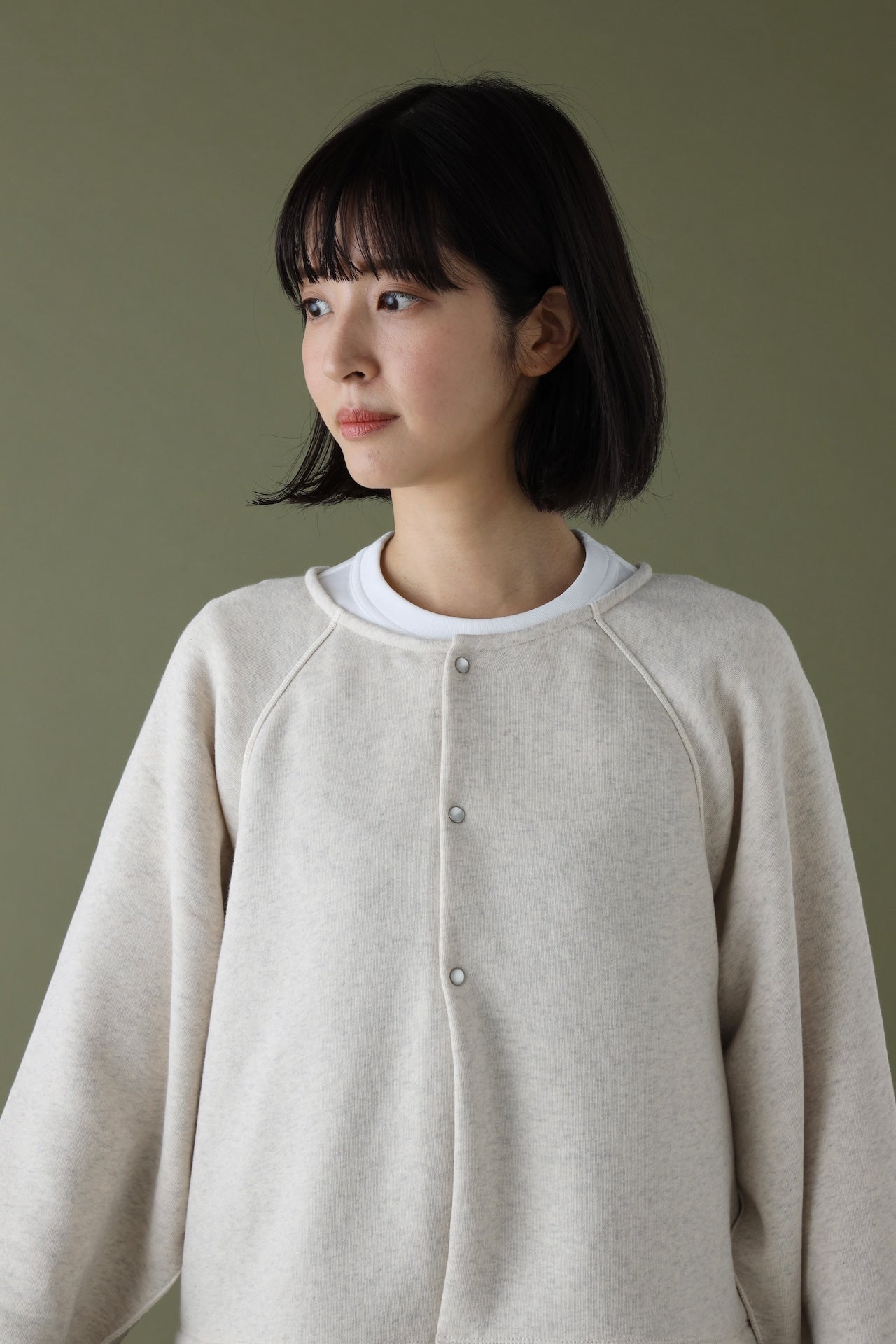 kitt × Chêne Crystal Button Cardigan