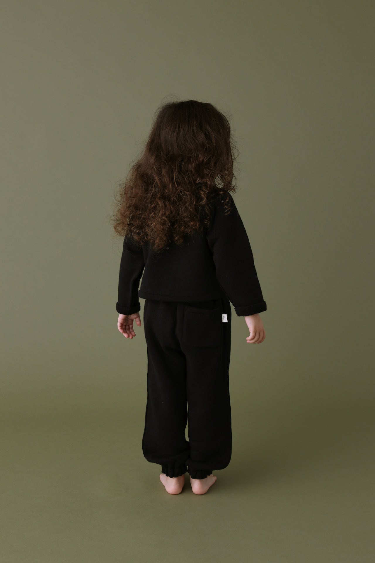 Made in Japan kids cardigan - premium quality children's wear back view