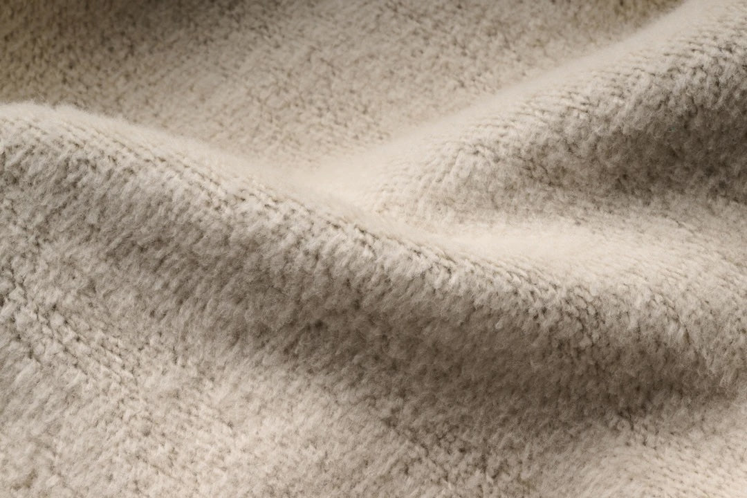 Japanese pullover - smooth flatseam construction detail close-up